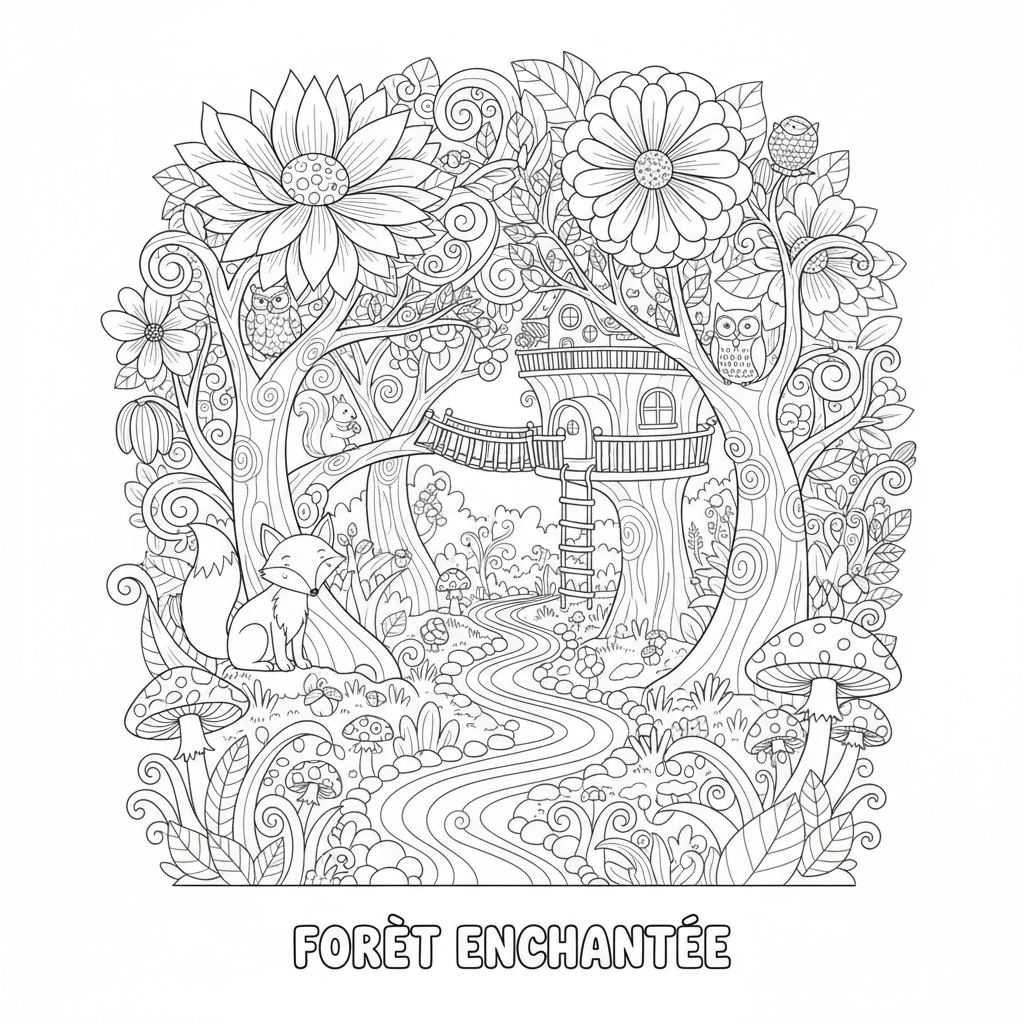 Coloriage coloriage complexe 3