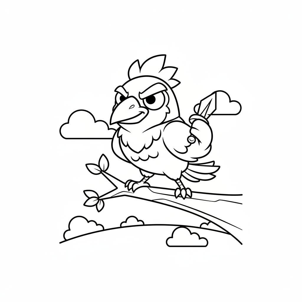 Coloriage coloriage corbac brawl stars 3