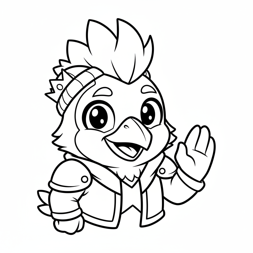 Coloriage coloriage corbac brawl stars 4