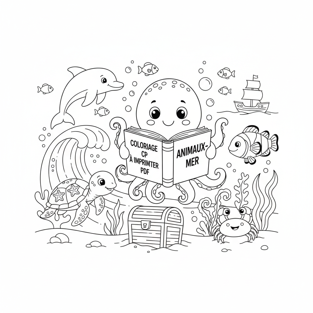 Coloriage coloriage cp à imprimer pdf 2