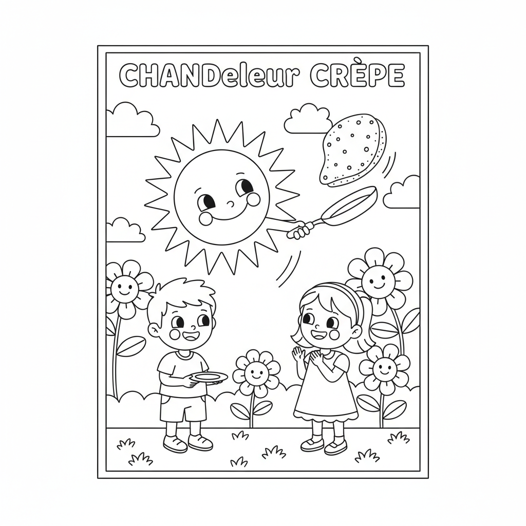 Coloriage coloriage crepe 3