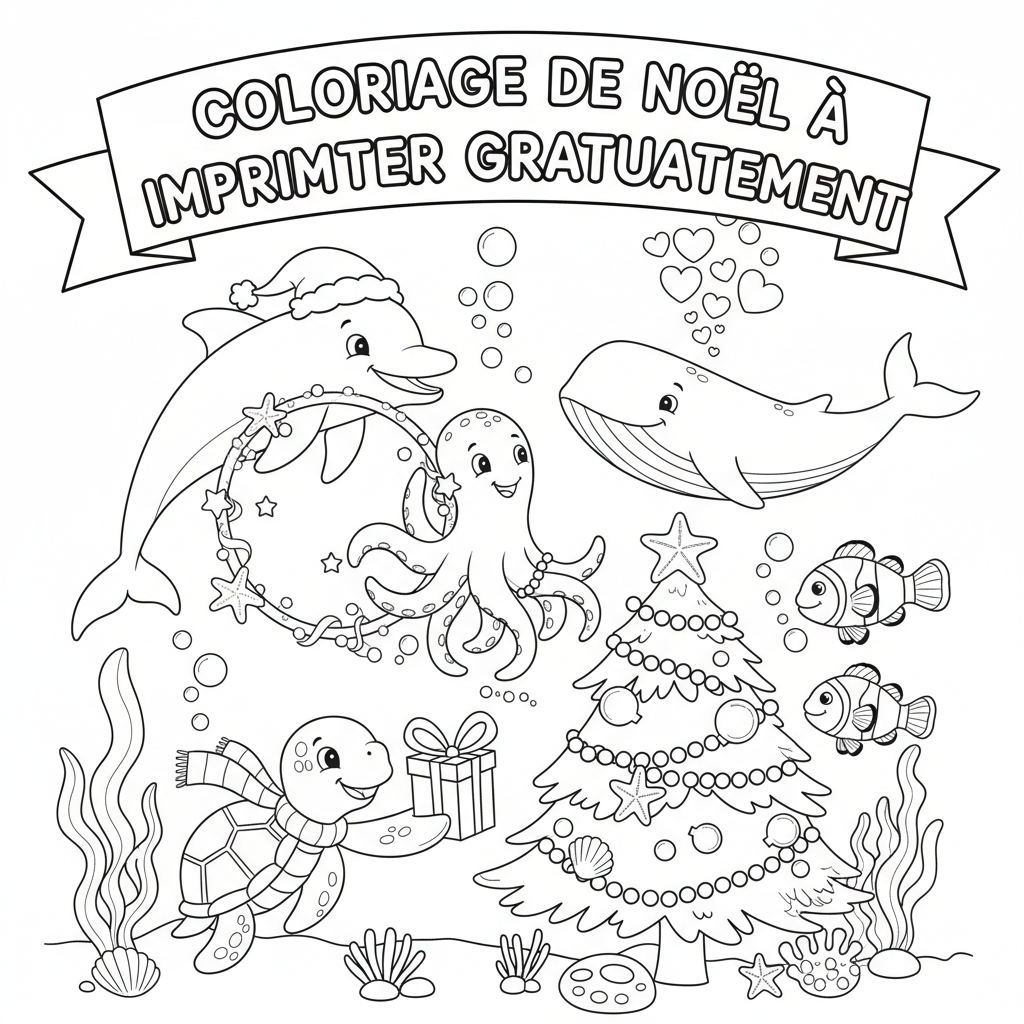 Coloriage coloriage de noel a imprimer gratuitement 5