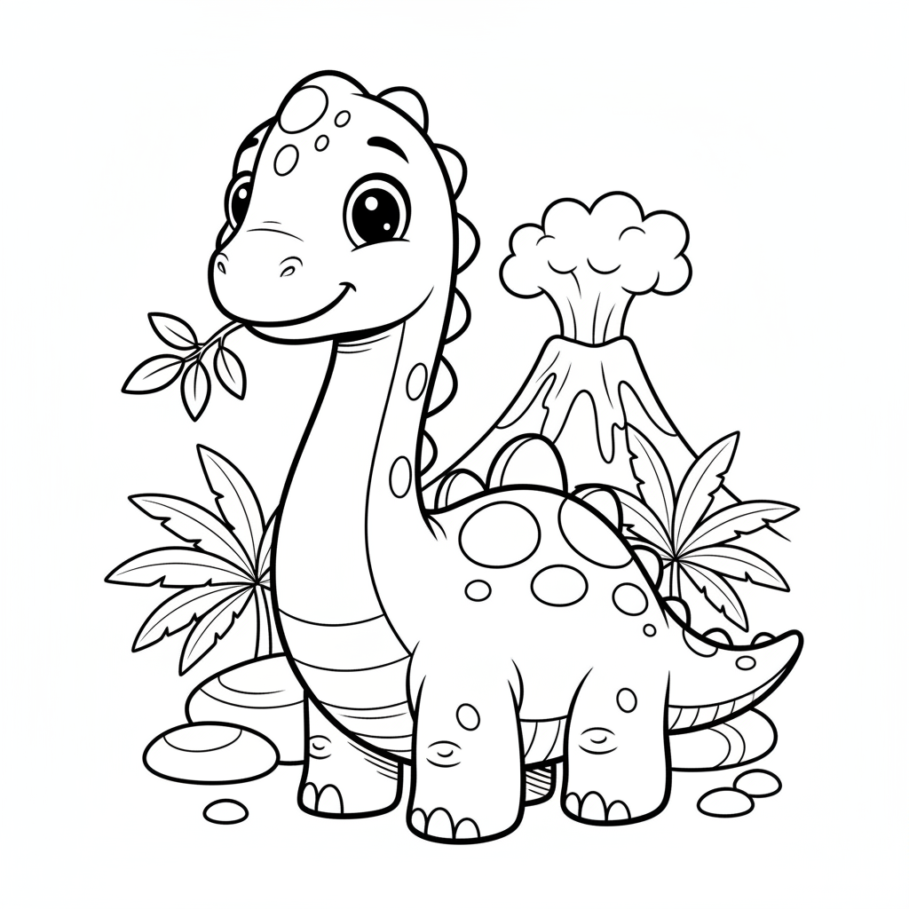 Coloriage coloriage dinosaure a imprimer 4