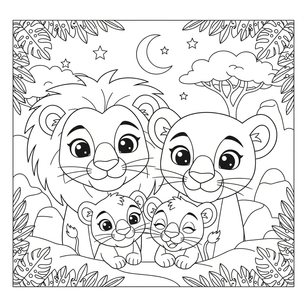 Coloriage coloriage du roi lion 2 4