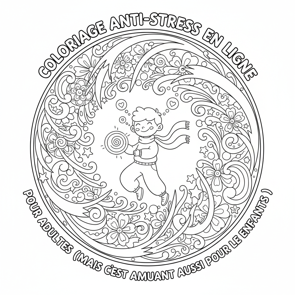 Coloriage coloriage en ligne adulte 5