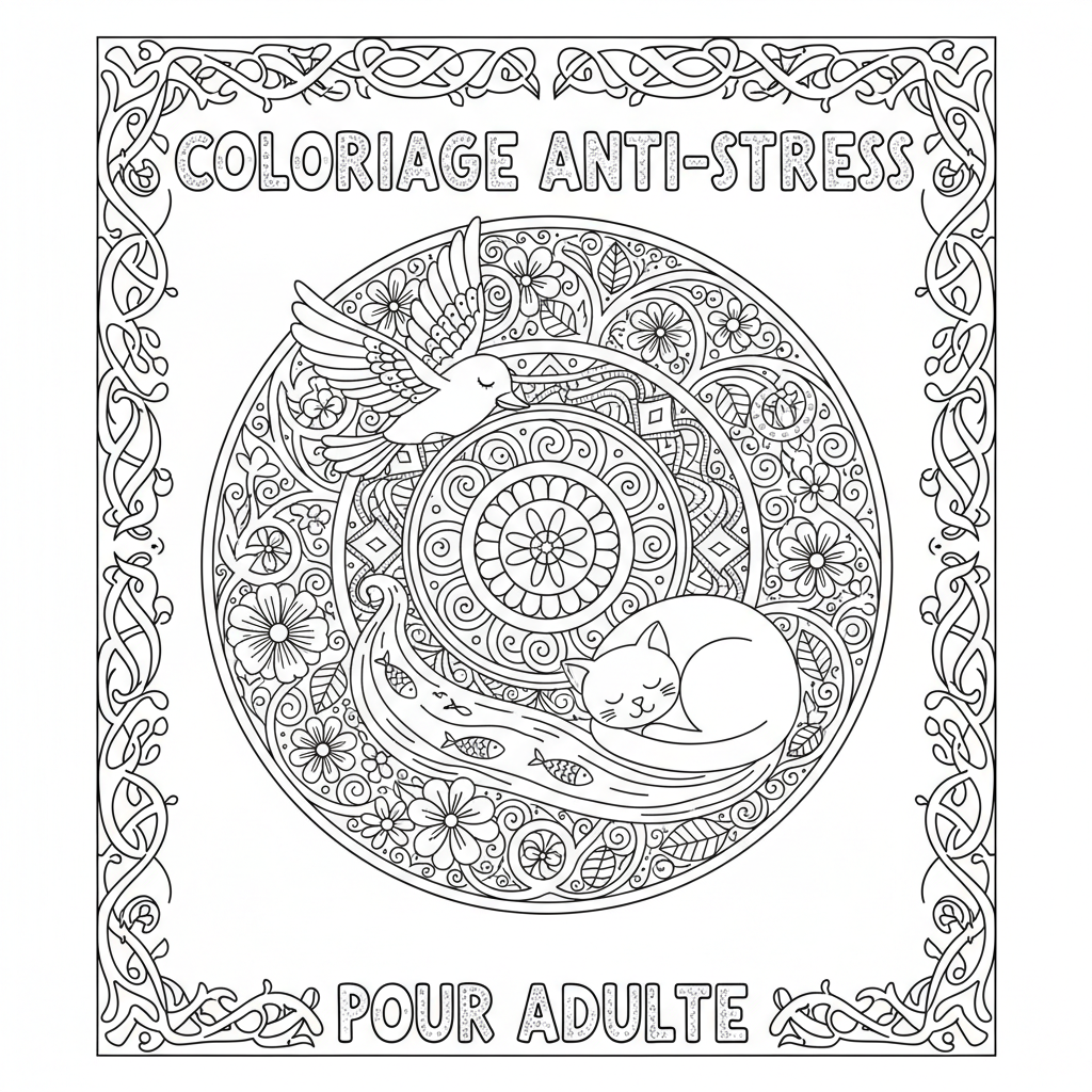 Coloriage coloriage en ligne pour adulte 3
