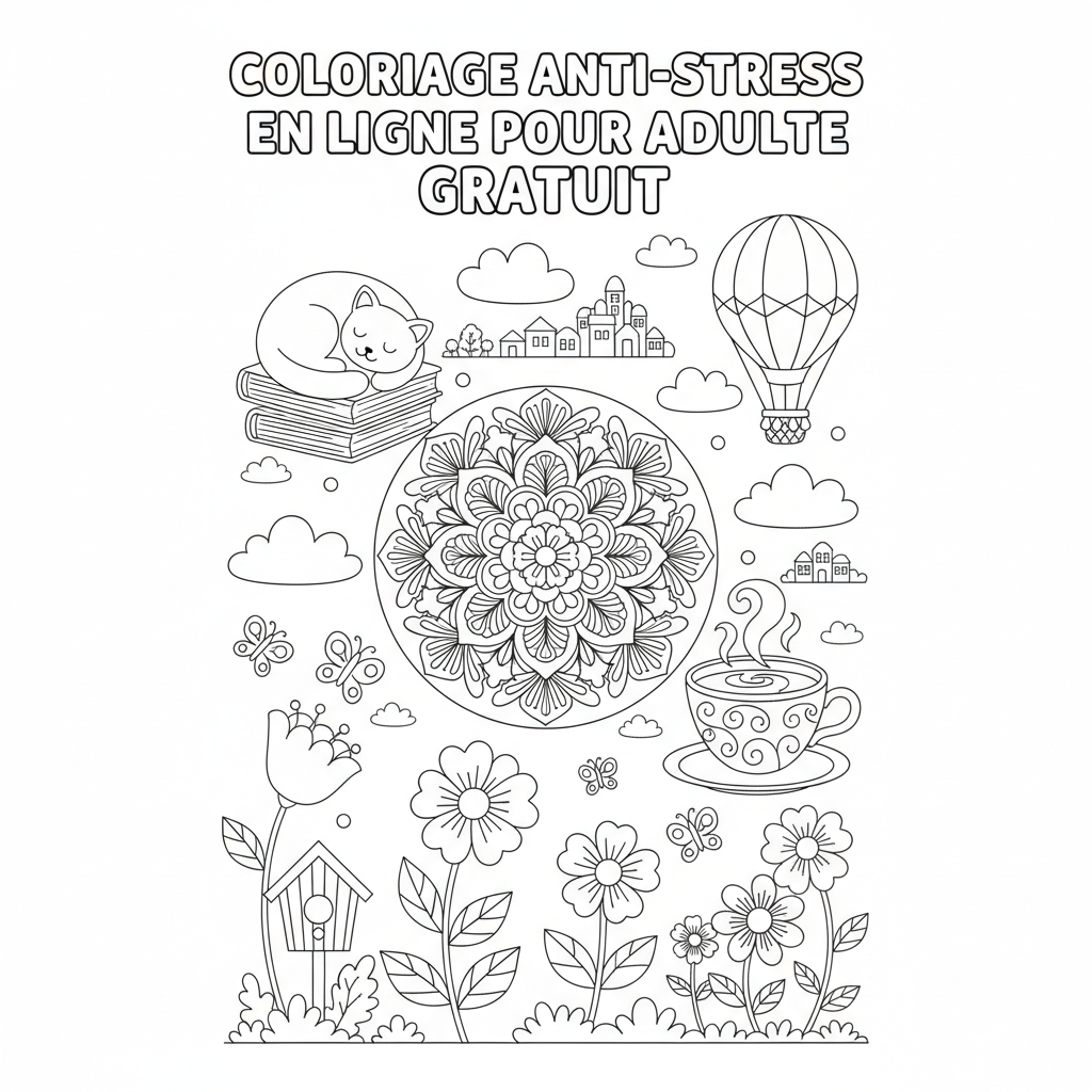 Coloriage coloriage en ligne pour adulte gratuit 2