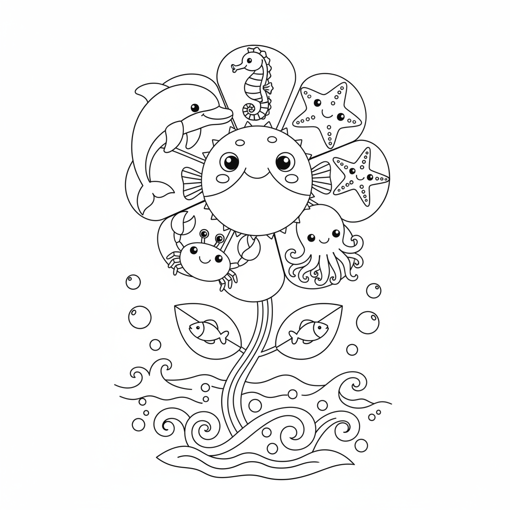 Coloriage coloriage fleur à imprimer maternelle 2