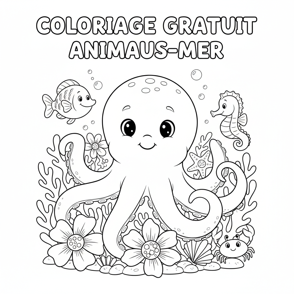 Coloriage coloriage fleurs à imprimer gratuit 4