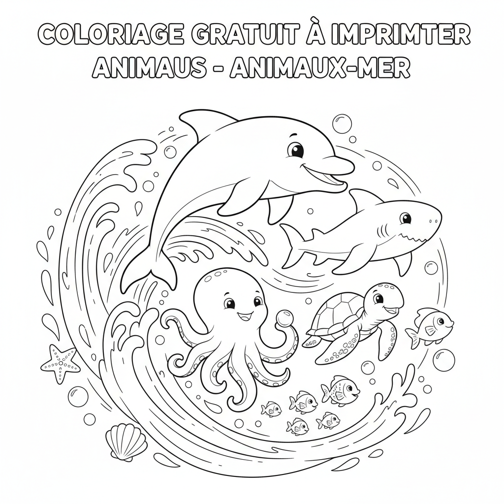Coloriage coloriage gratuit à imprimer animaux 5