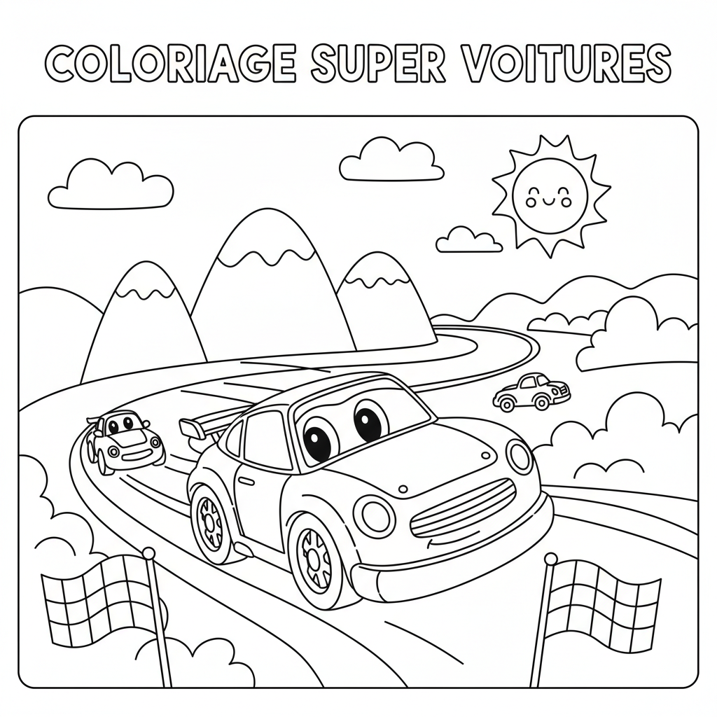 Coloriage coloriage gratuit à imprimer cars 2