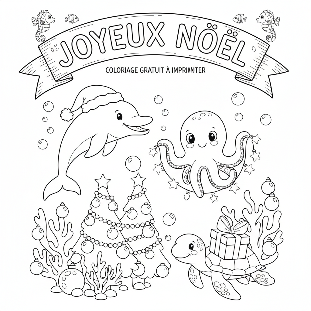 Coloriage coloriage gratuit a imprimer de noel 2