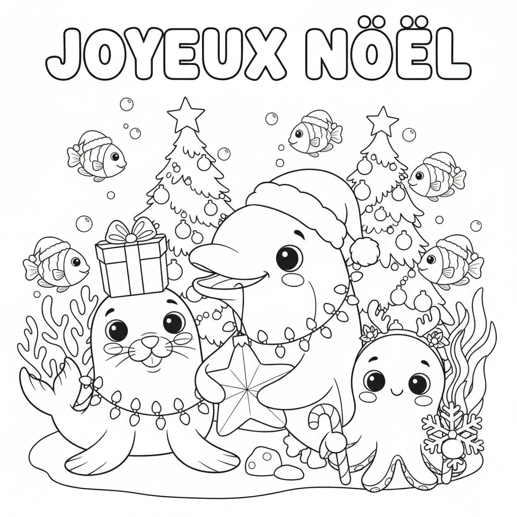 Coloriage coloriage gratuit a imprimer de noel 4