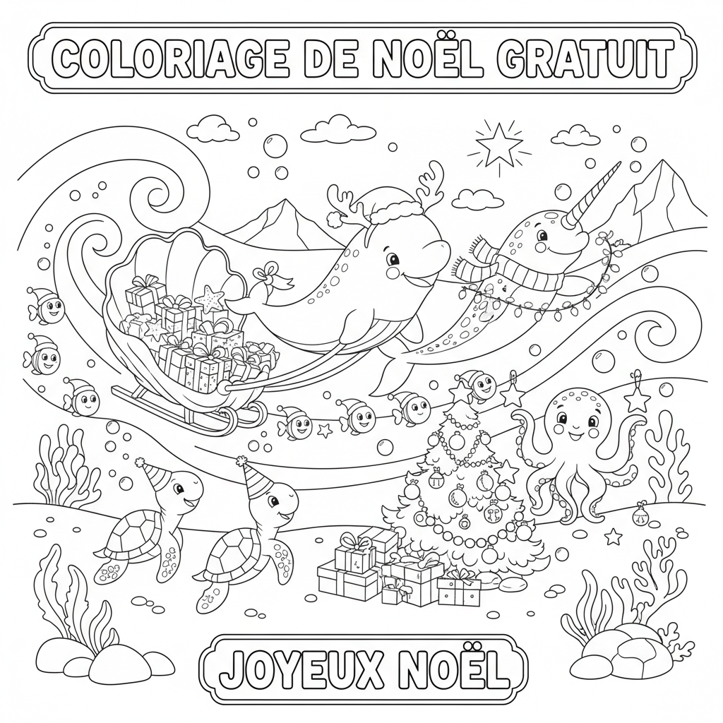 Coloriage coloriage gratuit a imprimer de noel 5