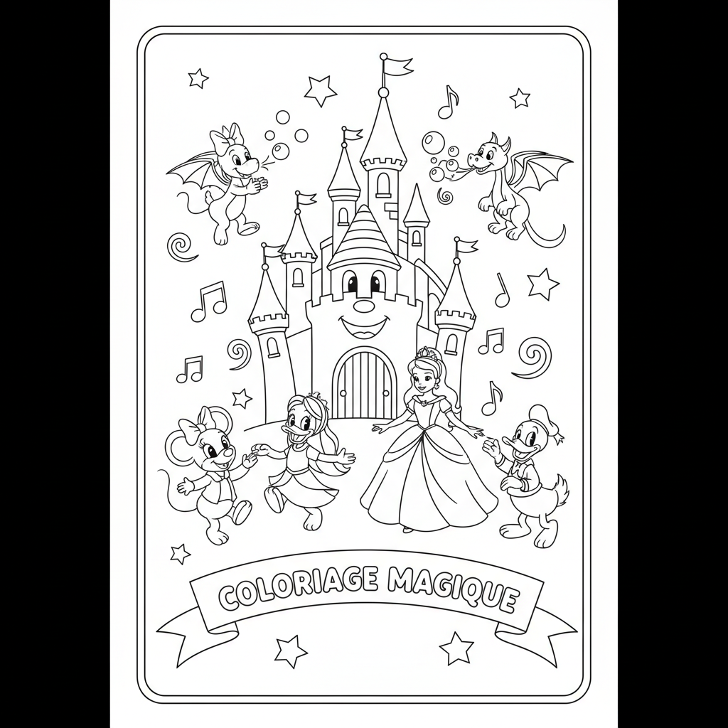 Coloriage coloriage gratuit à imprimer disney 2
