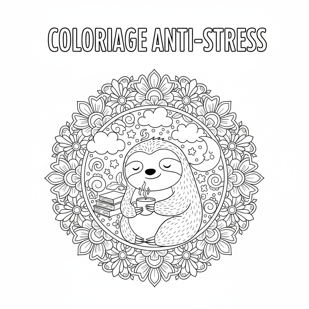 Coloriage coloriage gratuit adulte 4