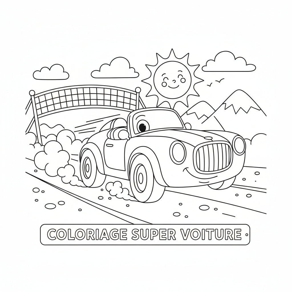 Coloriage coloriage gratuit cars à imprimer 5