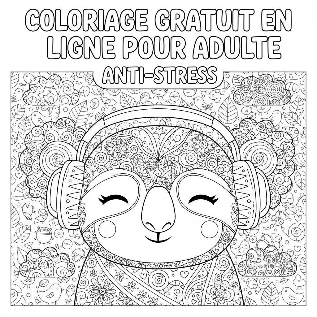 Coloriage coloriage gratuit en ligne pour adulte 4