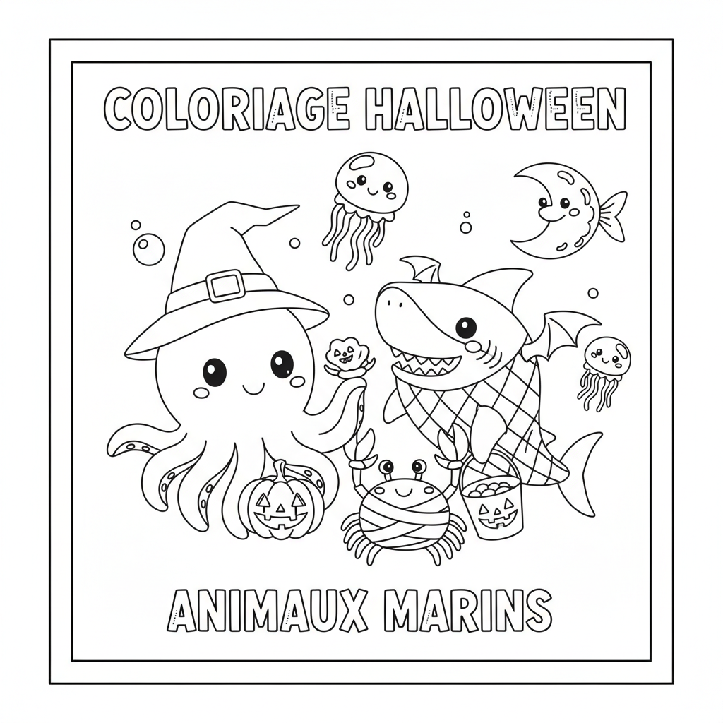 Coloriage coloriage halloween imprimer gratuit