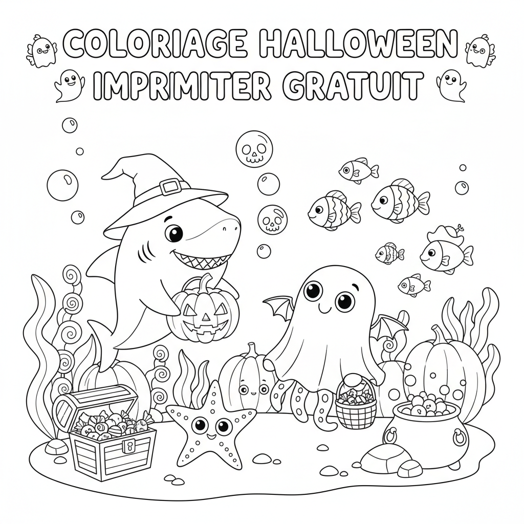 Coloriage coloriage halloween imprimer gratuit 3