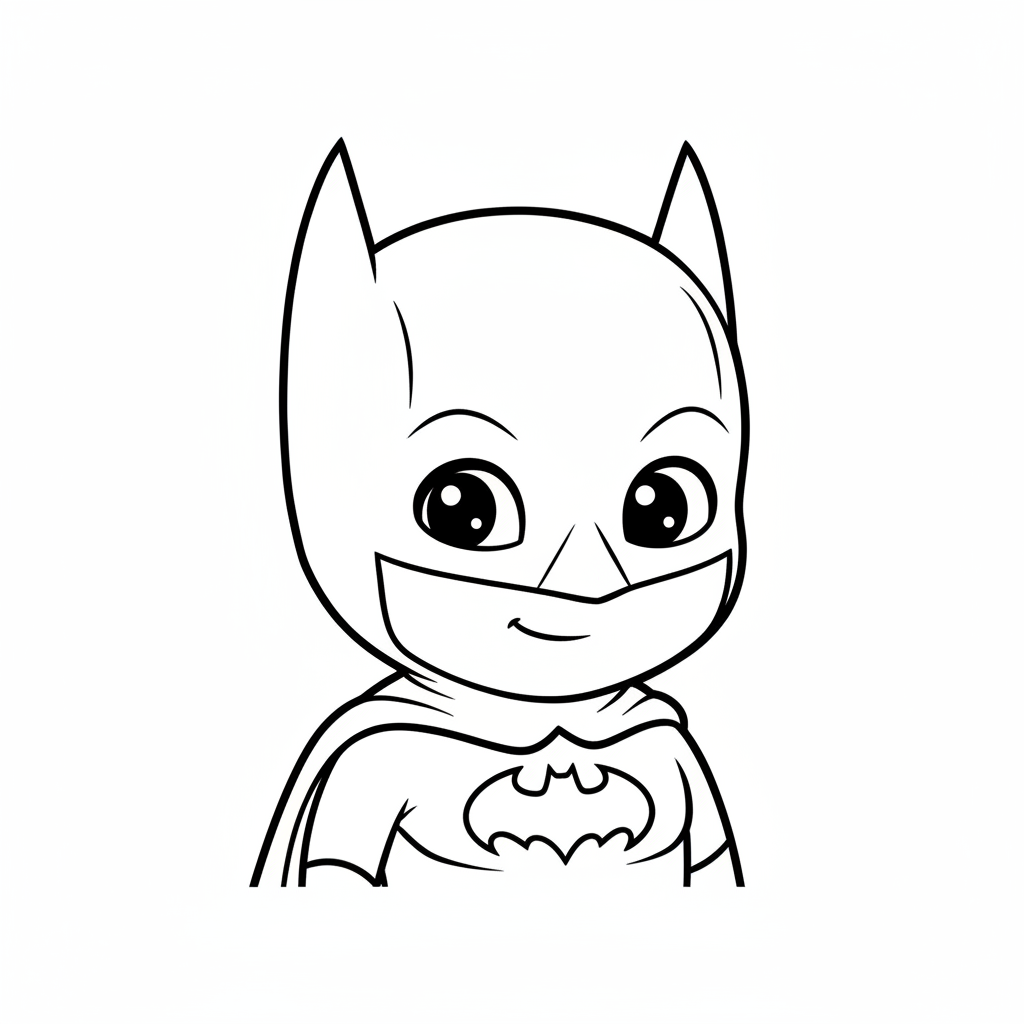 Coloriage coloriage imprimer batman 4