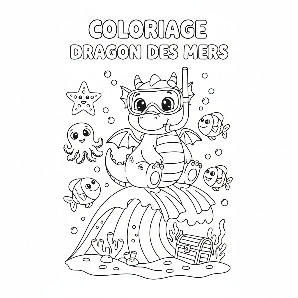 Coloriage coloriage imprimer dragon