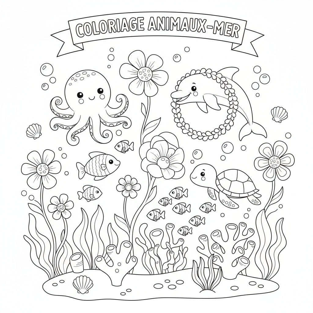 Coloriage coloriage imprimer fleur 2