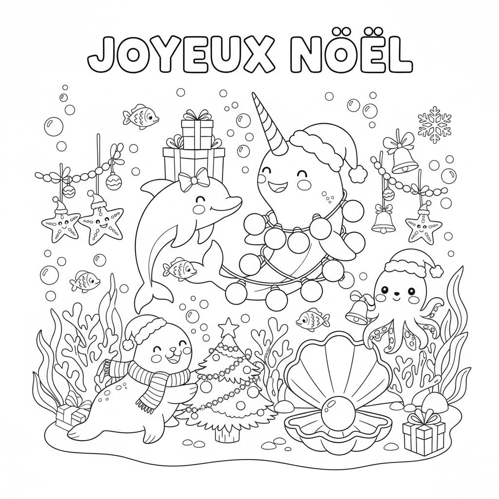 Coloriage coloriage imprimer gratuit noel 2