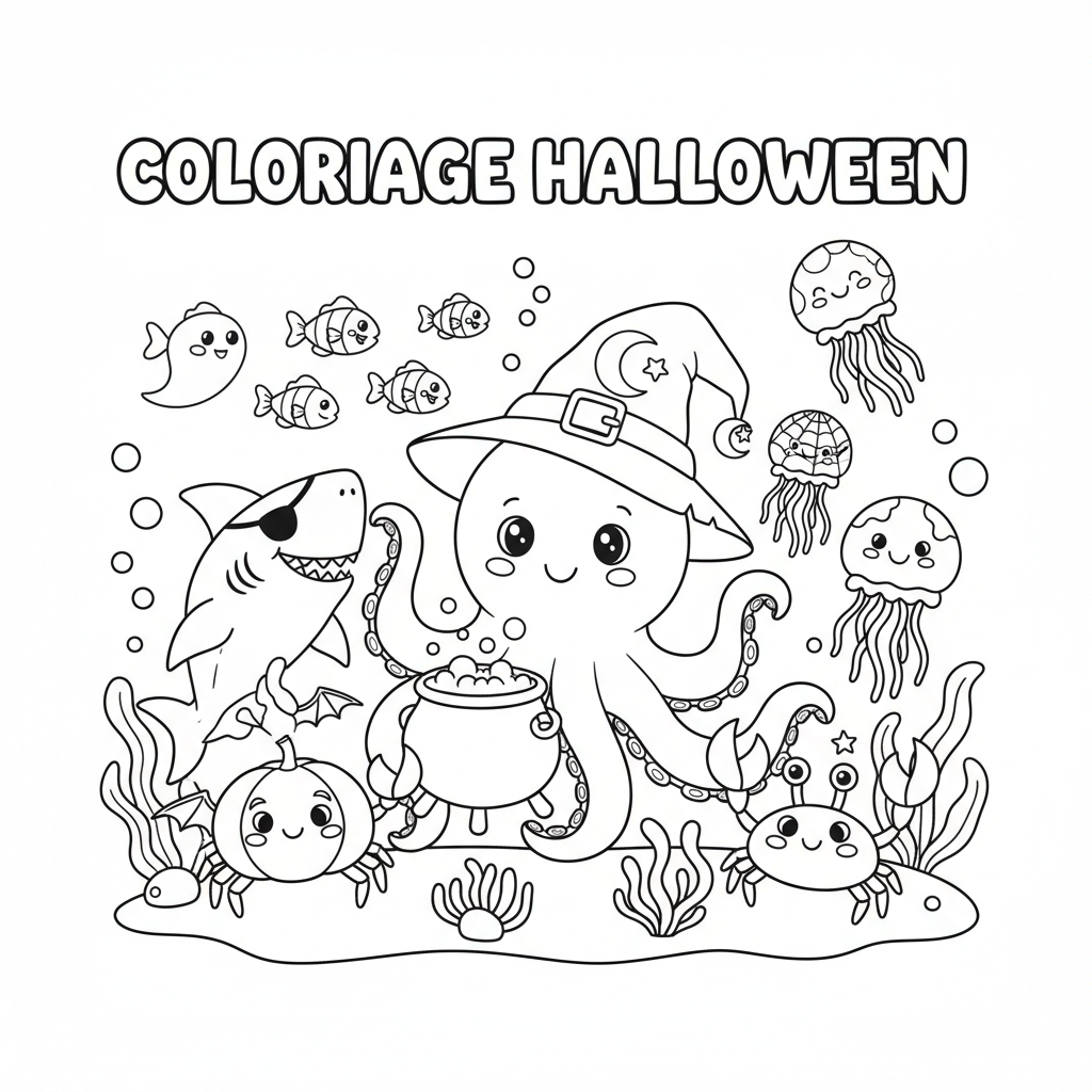 Coloriage coloriage imprimer halloween