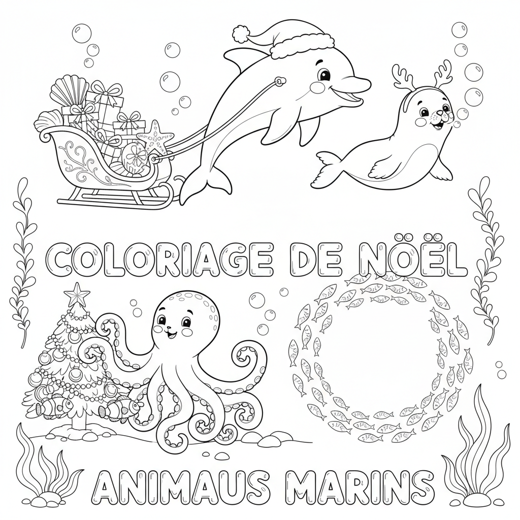 Coloriage coloriage imprimer noel 5