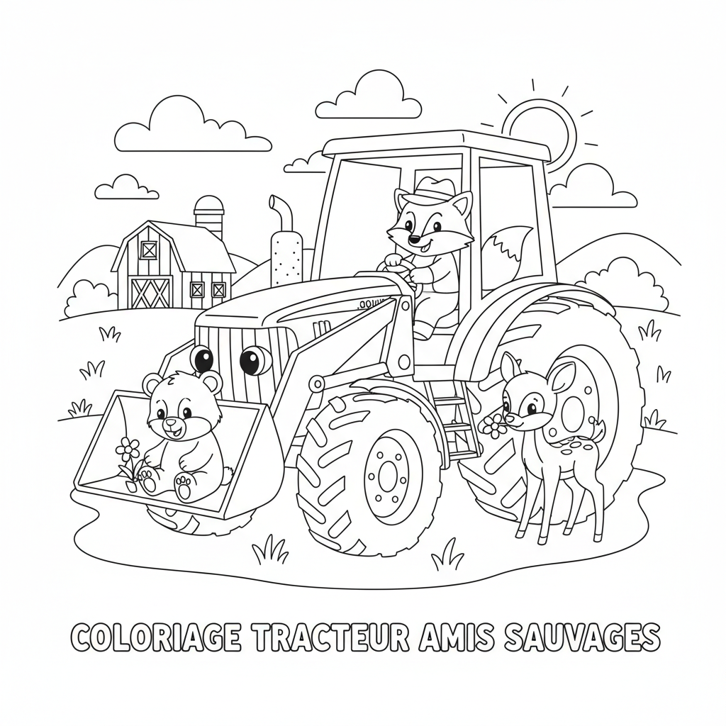 Coloriage coloriage john deere 2