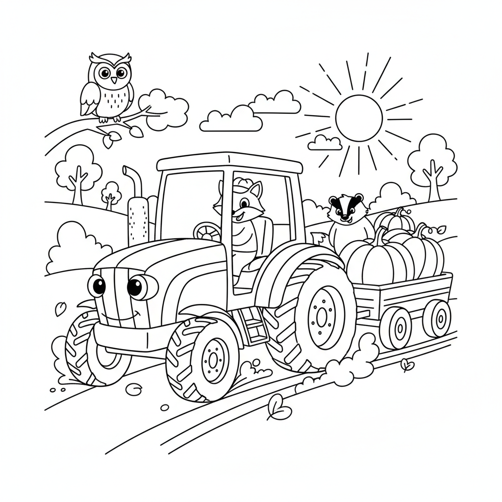 Coloriage coloriage john deere 5