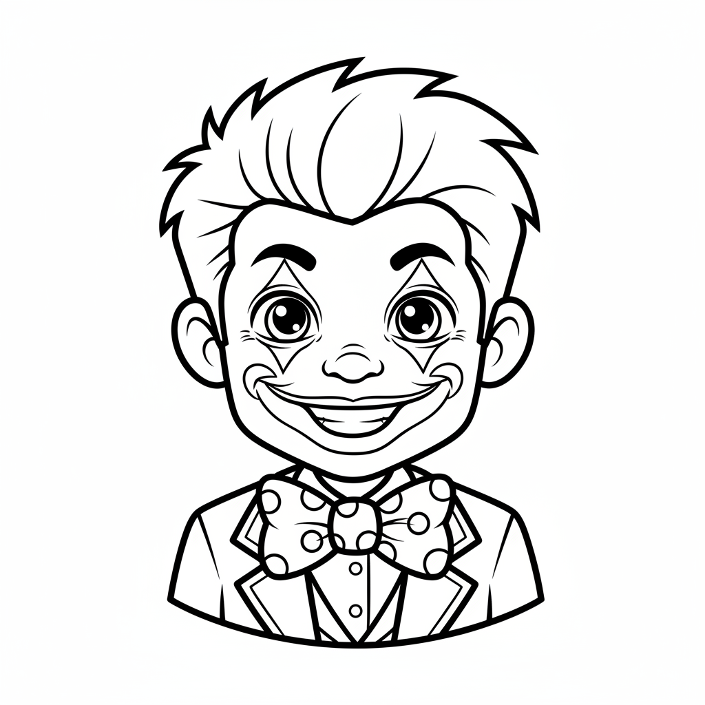 Coloriage coloriage joker 4