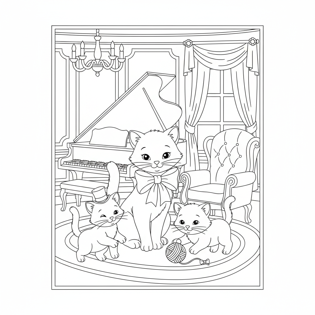 Coloriage coloriage les aristochats 2