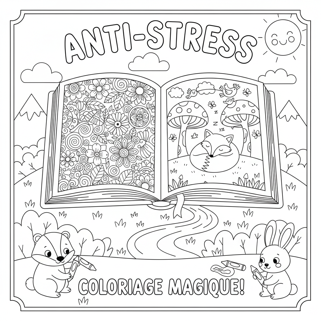 Coloriage coloriage livre adulte 3