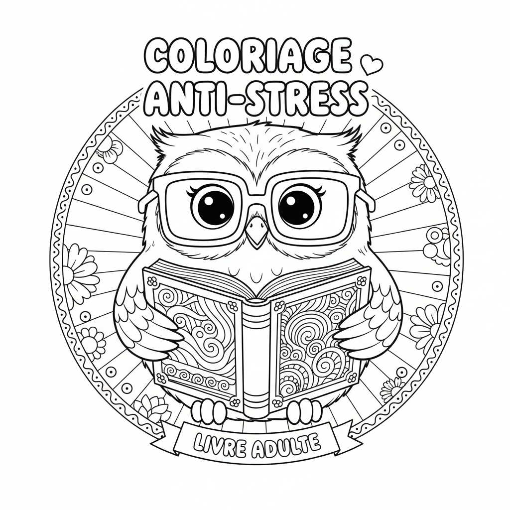 Coloriage coloriage livre adulte 4