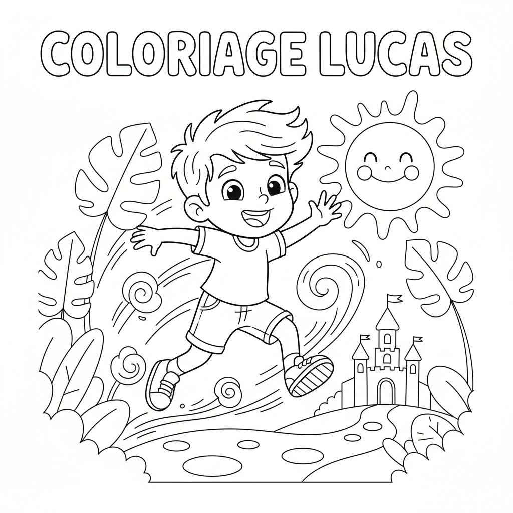 Coloriage coloriage lucas 5