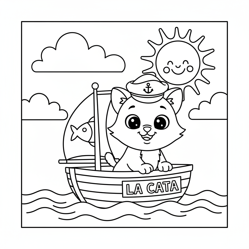 Coloriage Lucas La Cata Gratuit à Imprimer