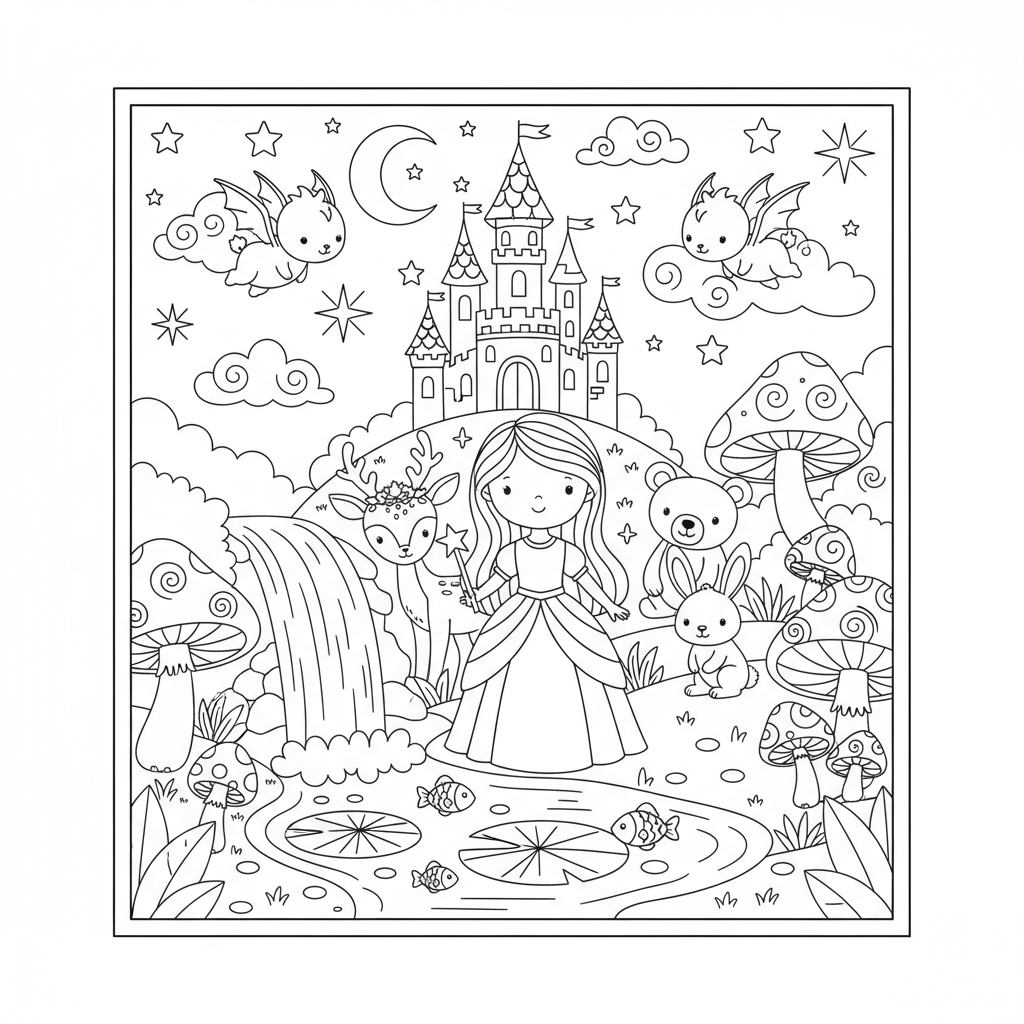 Coloriage coloriage magic disney 3