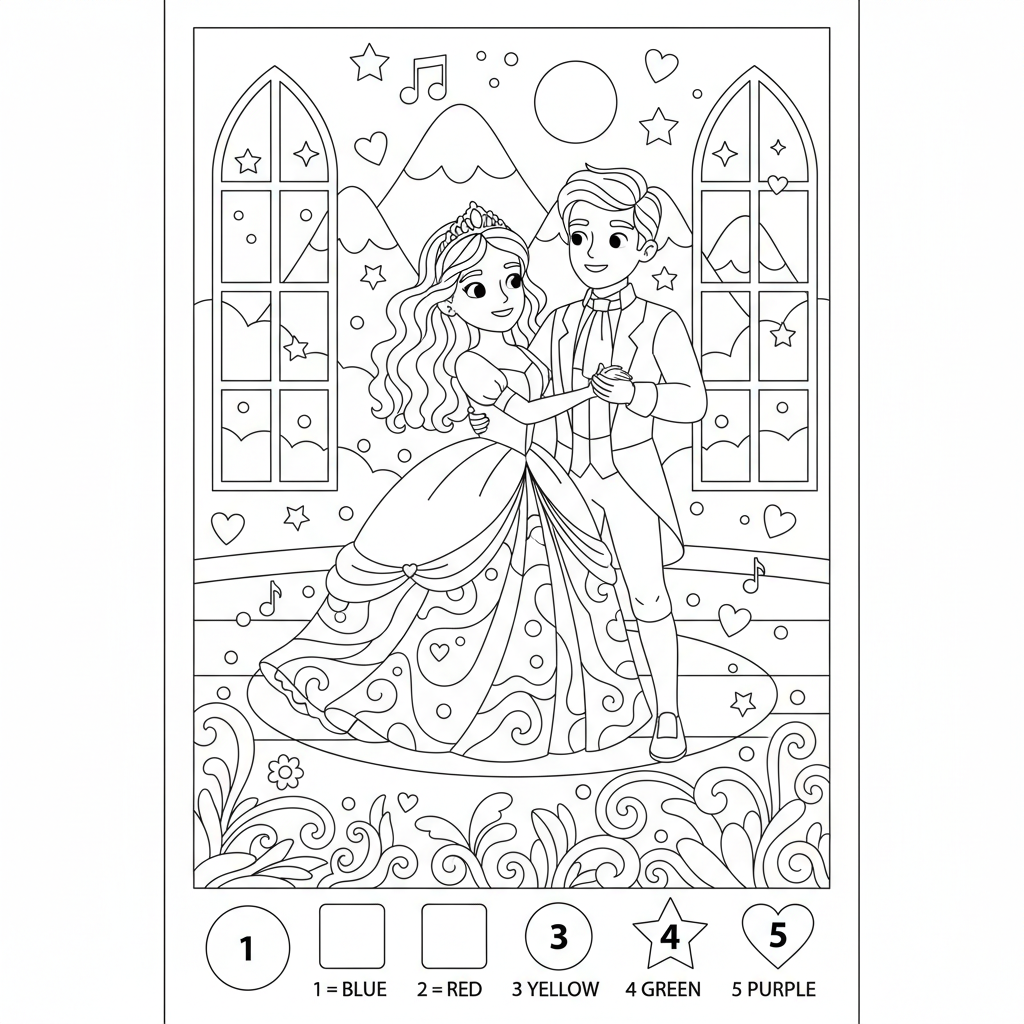 Coloriage coloriage magique disney dessin imprimer 2