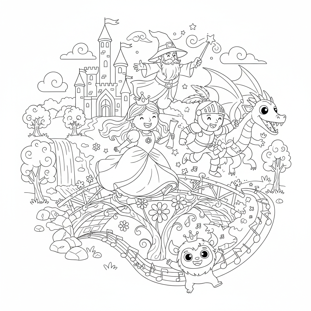 Coloriage coloriage magique disney dessin imprimer 5