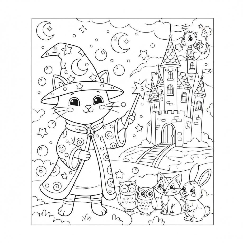 Coloriage coloriage magique disney maternelle 2