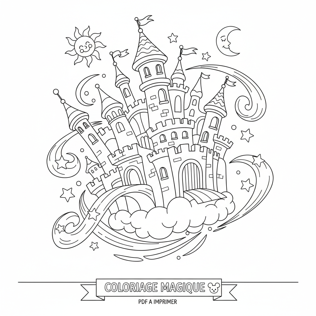 Coloriage coloriage magique disney pdf 5