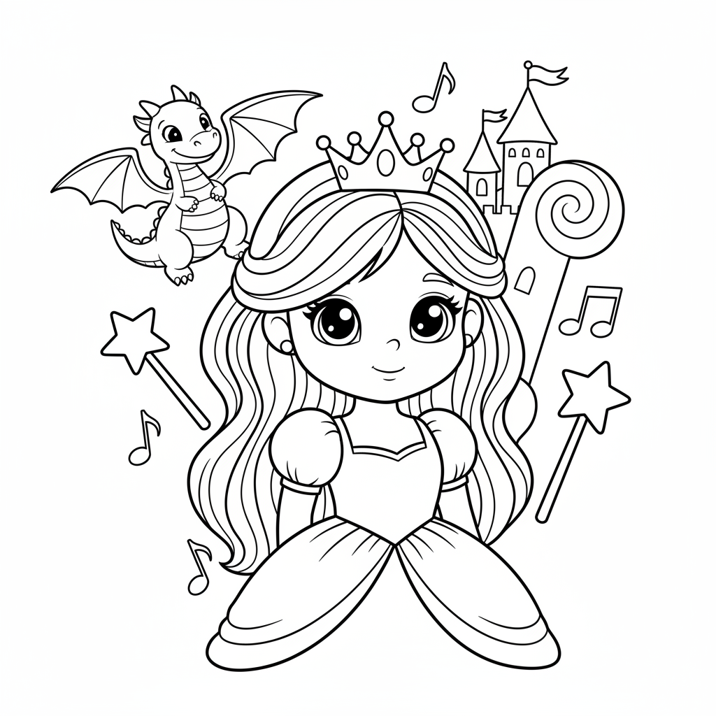 Coloriage coloriage magiques disney 4
