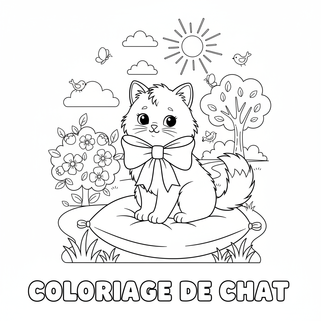 Coloriage coloriage marie aristochat 3