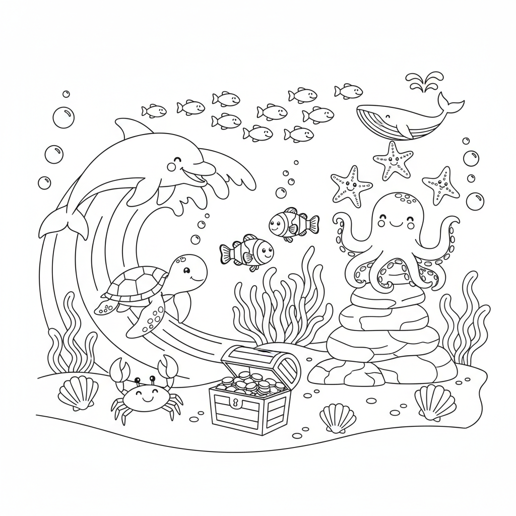 Coloriage coloriage marin 5