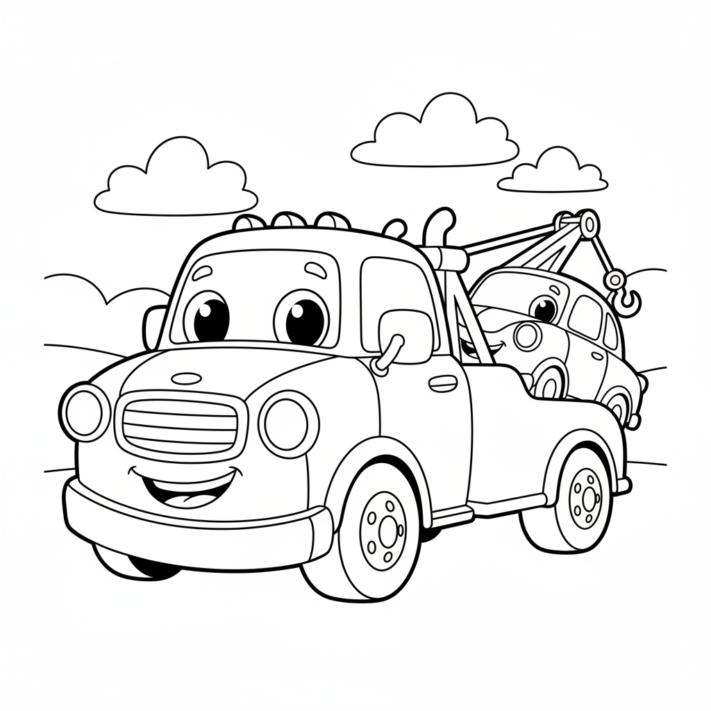 Coloriage coloriage martin cars 4