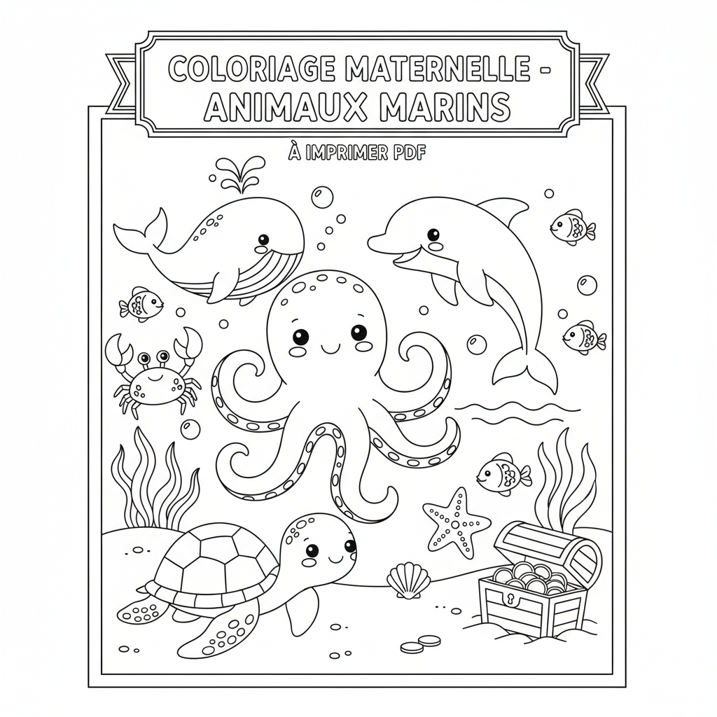 Coloriage coloriage maternelle à imprimer pdf 2