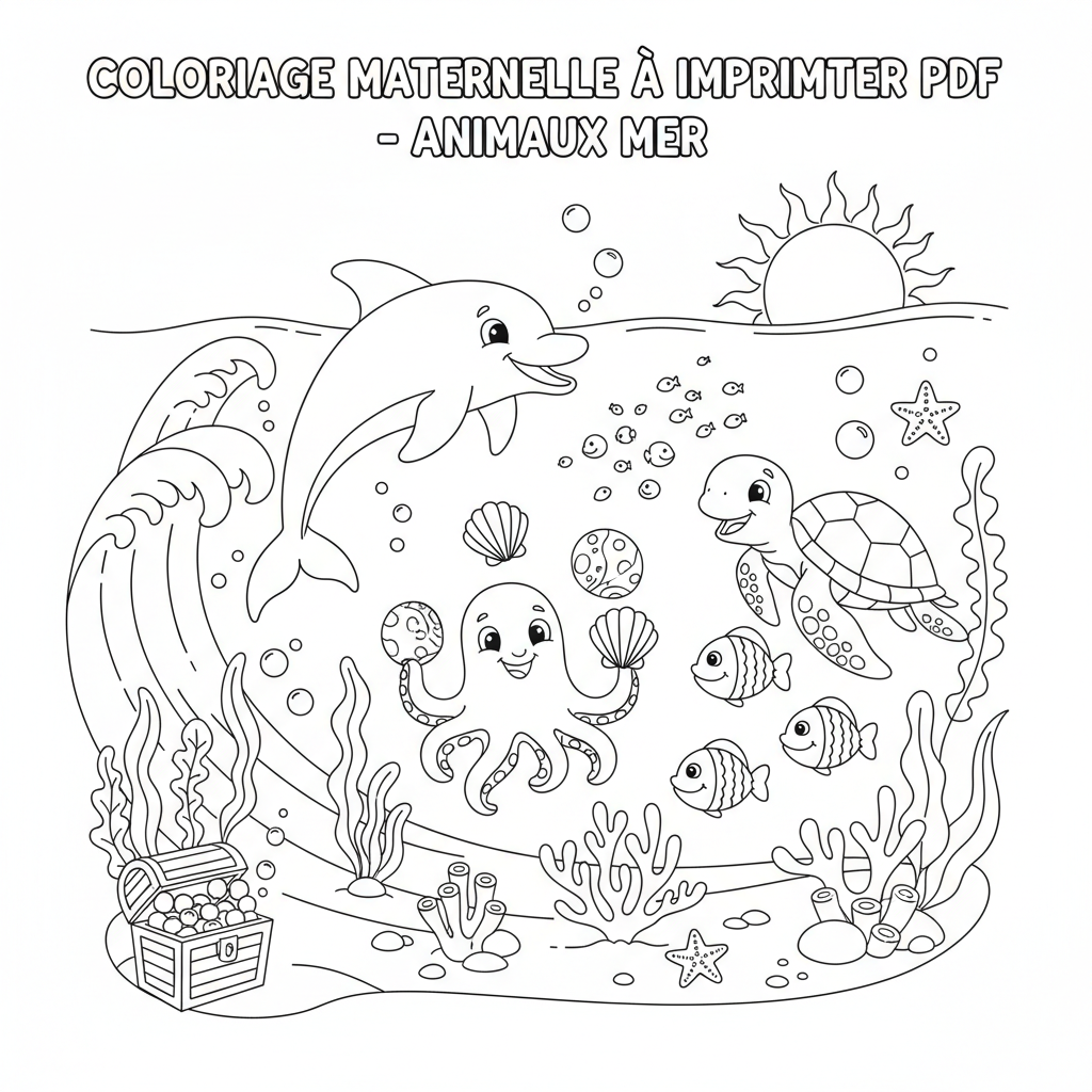Coloriage coloriage maternelle à imprimer pdf 5
