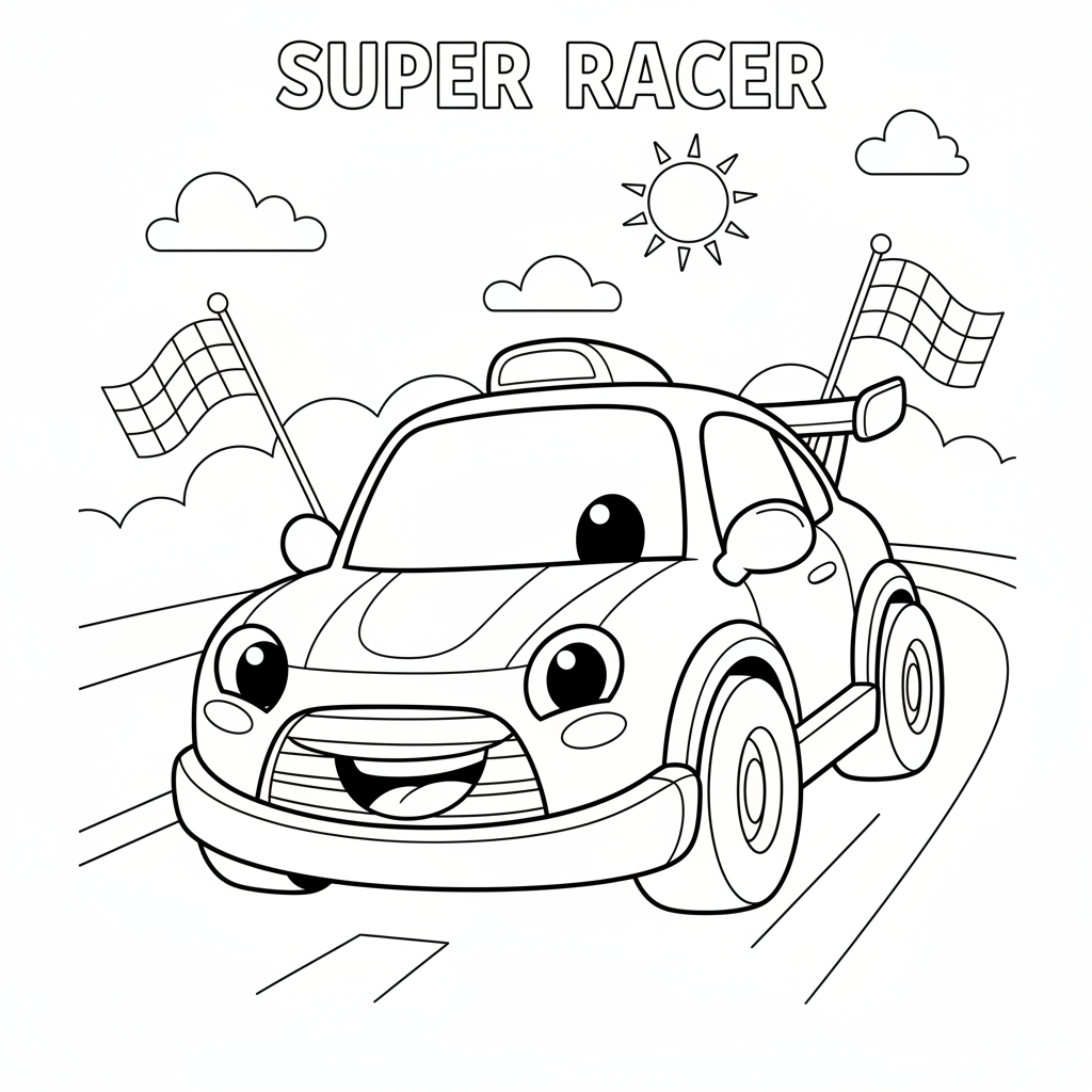 Coloriage coloriage mcqueen 4